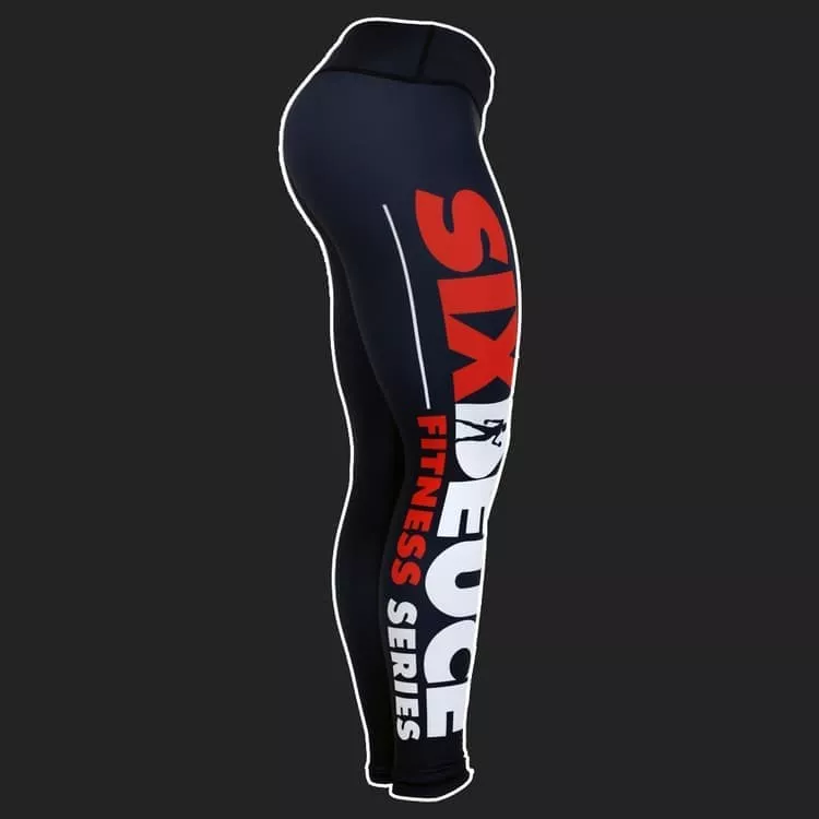 Six Deuce Fitness Series "All Red" Leggings