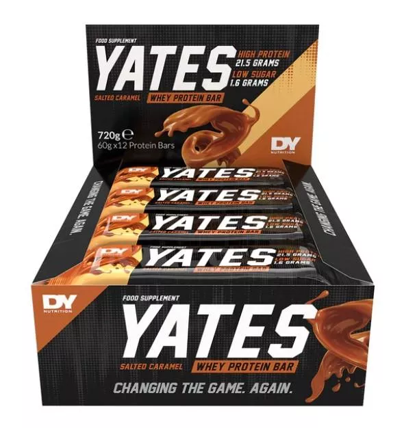 Dorian Yates Nutrition Yates Bar 60g (x12)