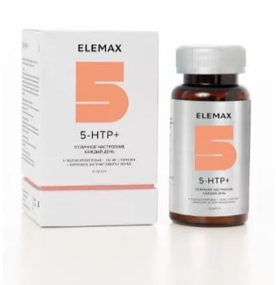 Elemax 5-HTP+ 350mg 60 caps