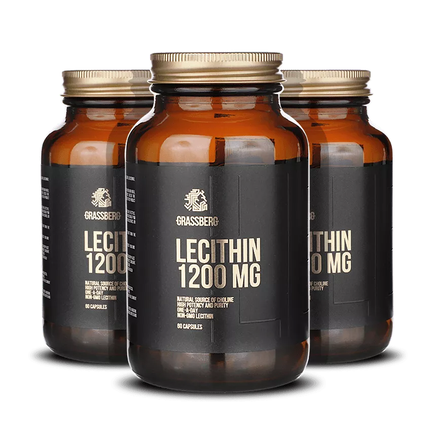 GRASSBERG Lecithin 1200 mg 60 caps