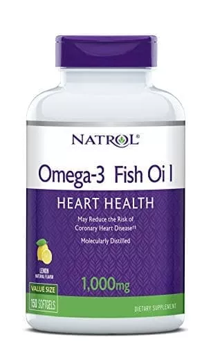 NATROL Omega-3 Fish Oil 1000 mg 60 caps