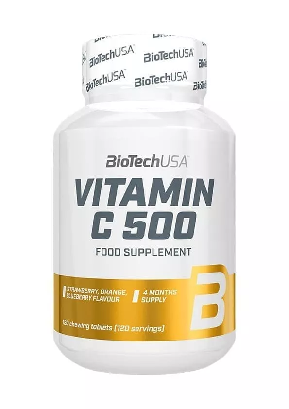 BioTech Vitamin C 500mg 120 tabs