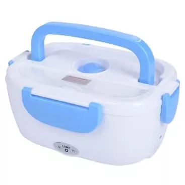 Take it Ланч Бокс Пластиковая Чаша 12Вт 600ml (Бело-Синий)