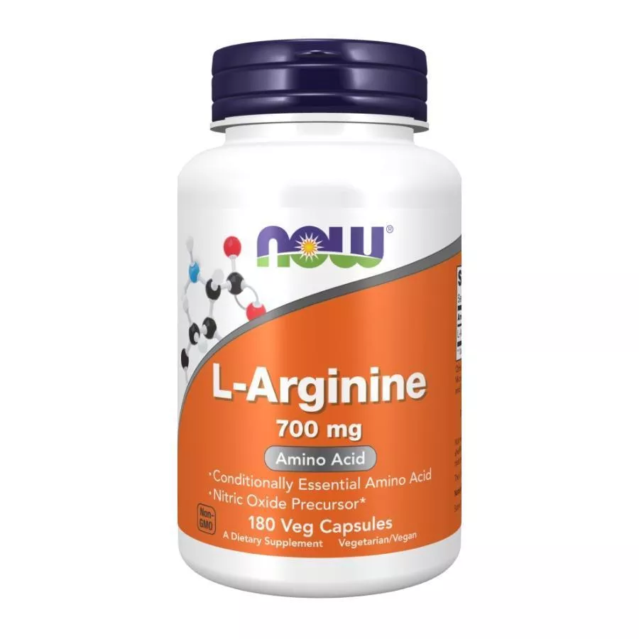 NOW L-Arginine 700mg 180 vcaps