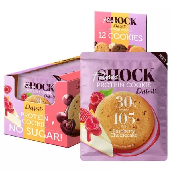 FitnesSHOCK DESERT Печенье Бисквит 35g (х12)