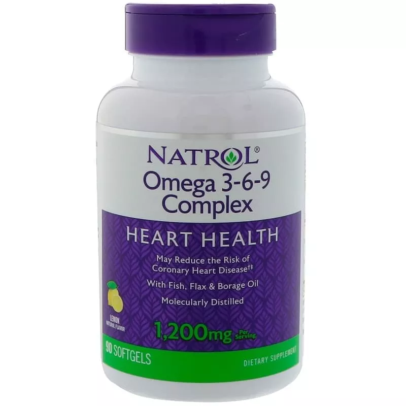 NATROL Omega 3-6-9 Complex 90 caps