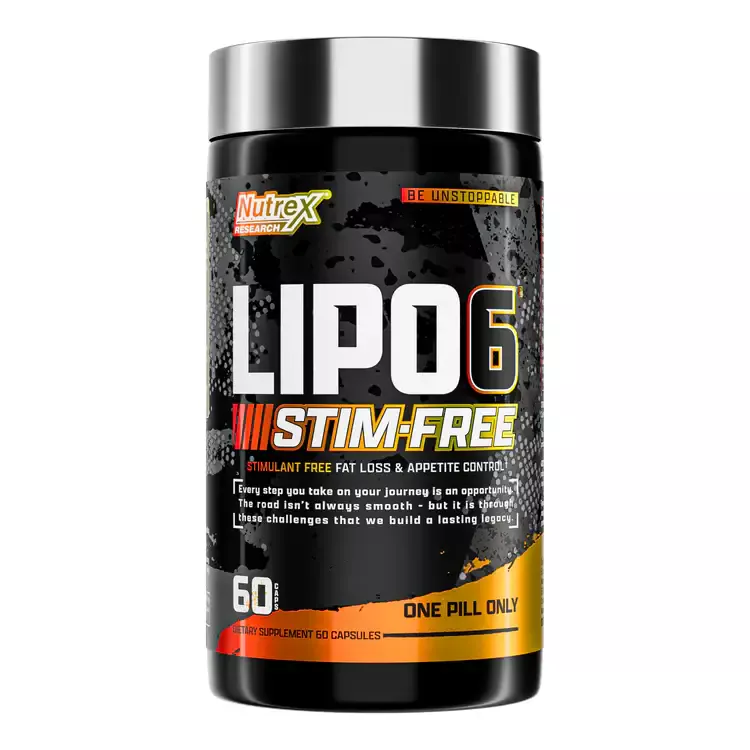 Nutrex Lipo-6 Black Ultra Concentrate Stim-Free 60 caps