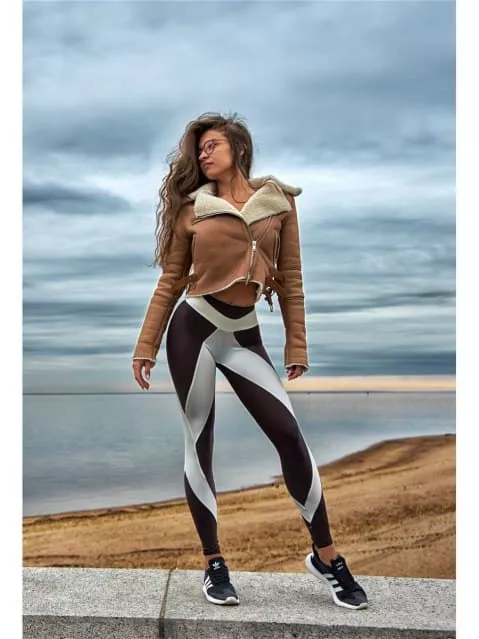 Bona Fide лосины X-Files "Chocolate Marshmallow"