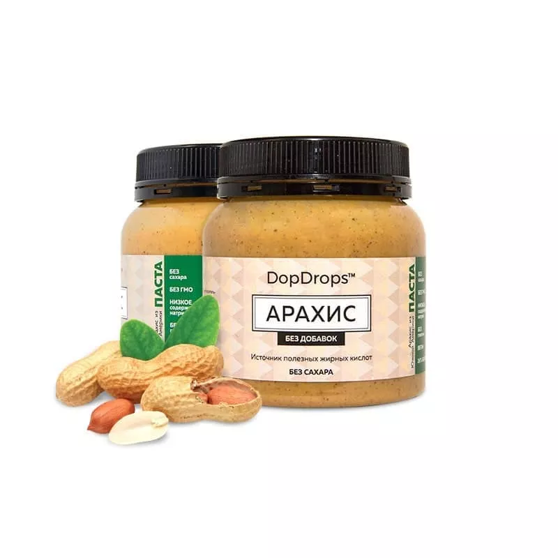 DopDrops Арахисовая паста 250g new
