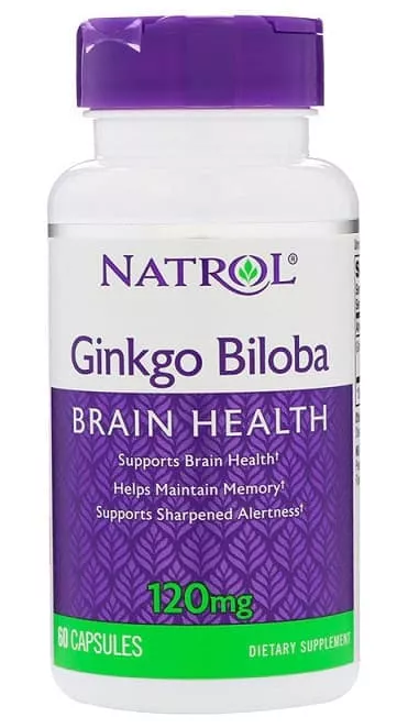 NATROL Ginkgo Biloba 120 mg 60 caps