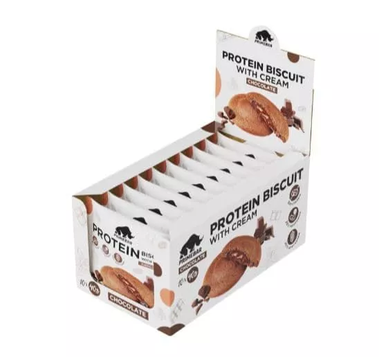Prime Kraft Печенье Protein Biscuit 40g (х10)
