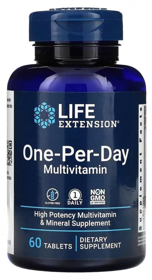 LIFE Extension One-Per-Day Multivitamin 60 tabs