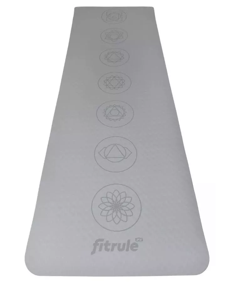 FitRule Серый коврик из TPE (Ступени Сознания)