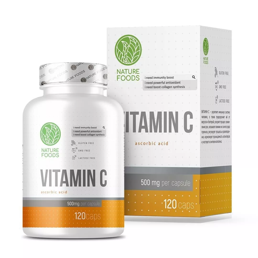 Nature Foods Vitamin C 120 caps