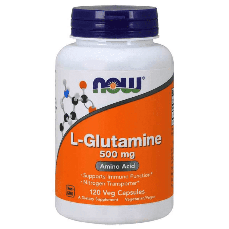 NOW L-Glutamine 500 mg 120 caps фото