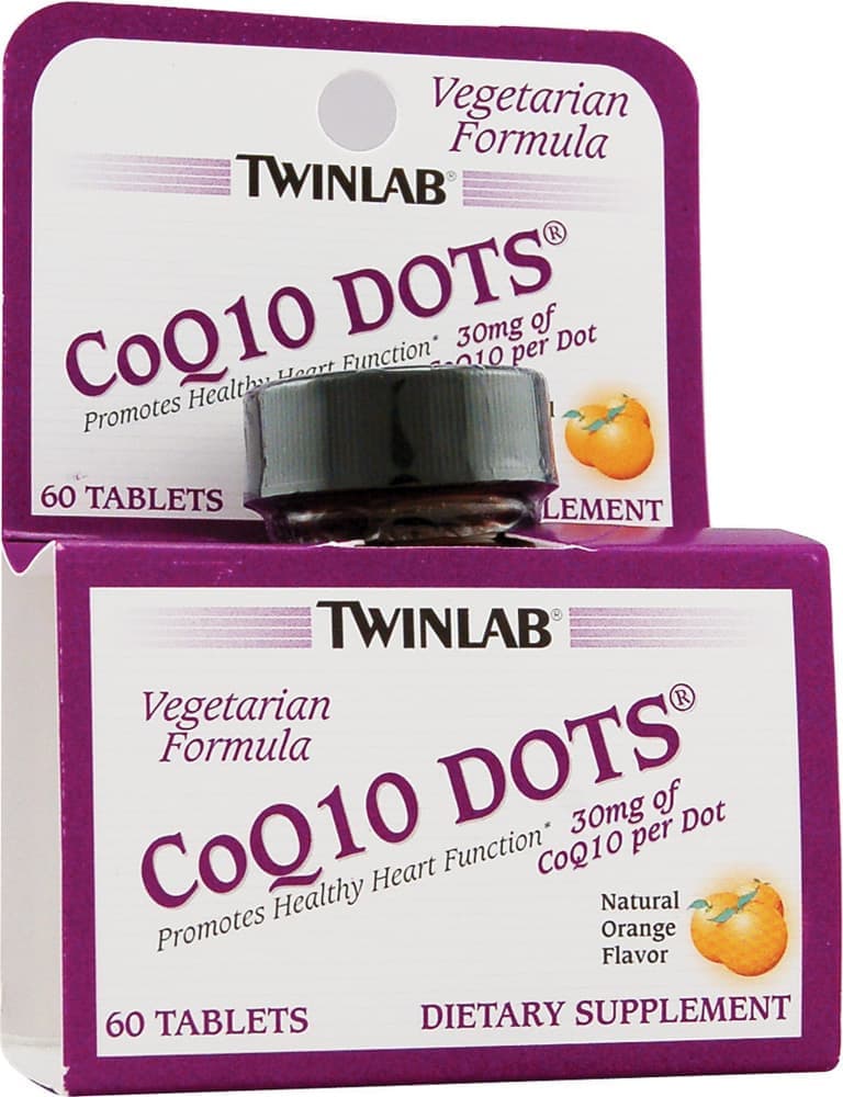 TwinLab COQ10 Dots 60 tabs