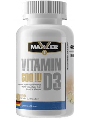 Maxler Vitamin D3 240 sof фото