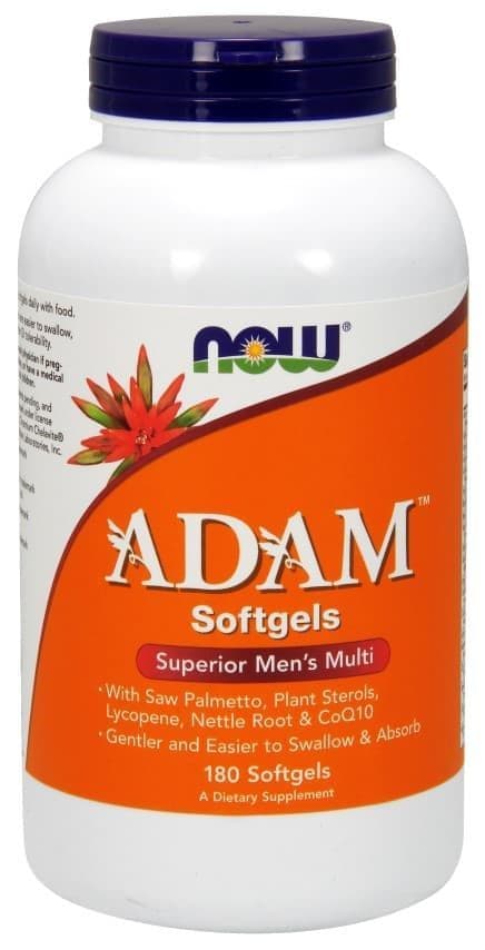 NOW ADAM Men's Multiple Vitamin 180 tabs фото
