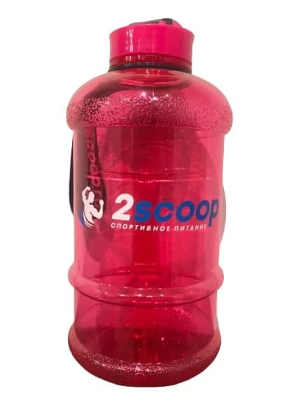2scoop Бутыль 2.2 L крышка щелчок (Розовый)