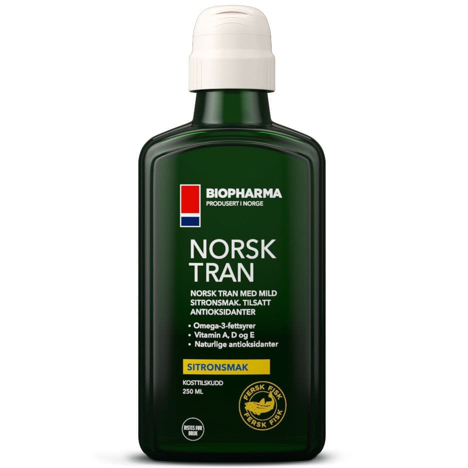 Biopharma Norsk Tran Omega-3 250ml