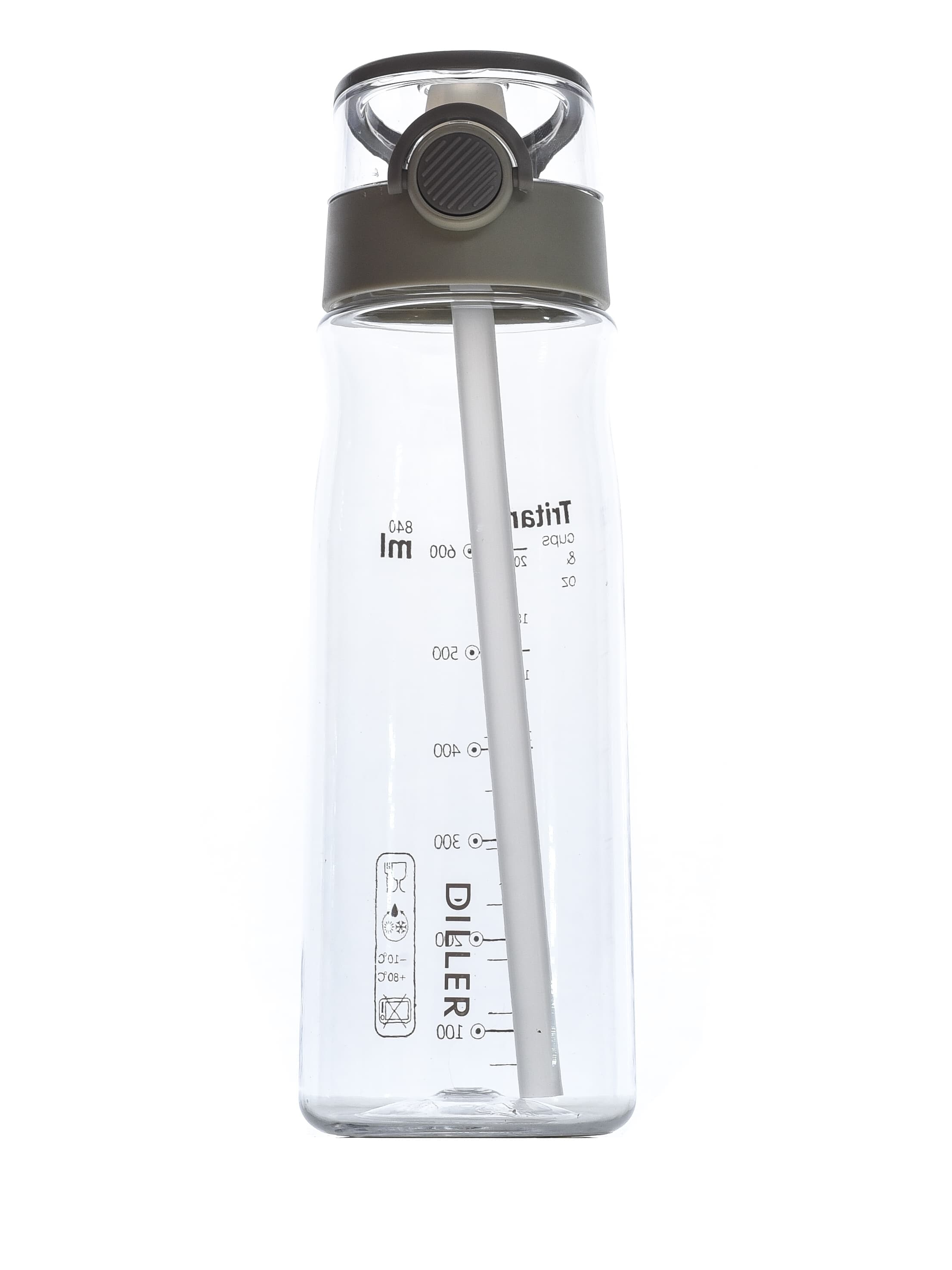 Бутылка для воды Diller D40 840 ml (Белый) фото