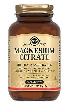 Solgar Magnesium Citrate 420 mg 60 tabs фото