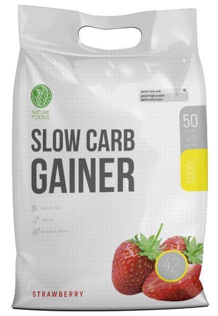 Nature Foods Slow Carb Gainer 5000g