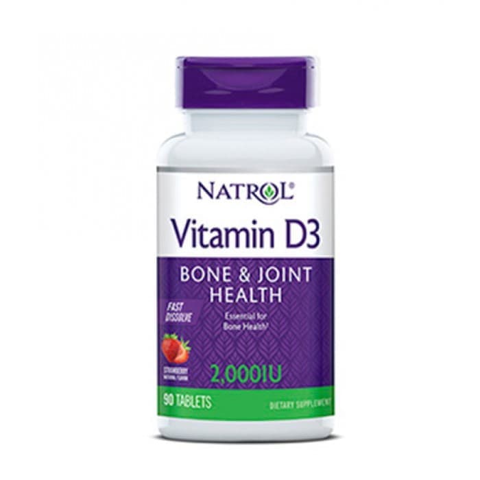 NATROL Vitamin D3 2000mg 90 tabs