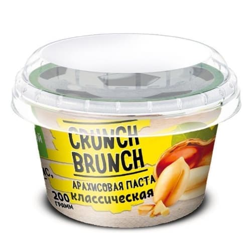 CRUNCH-BRUNCH арахисовая паста 200 g
