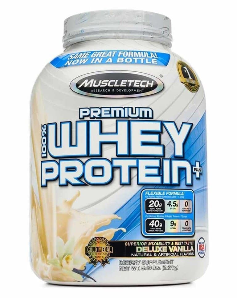 MuscleTech 100% Premium Whey Protein Plus 2270g фото