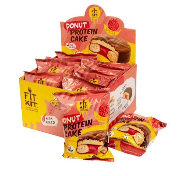 Fit Kit Donut Protein Cake 100g (x8)