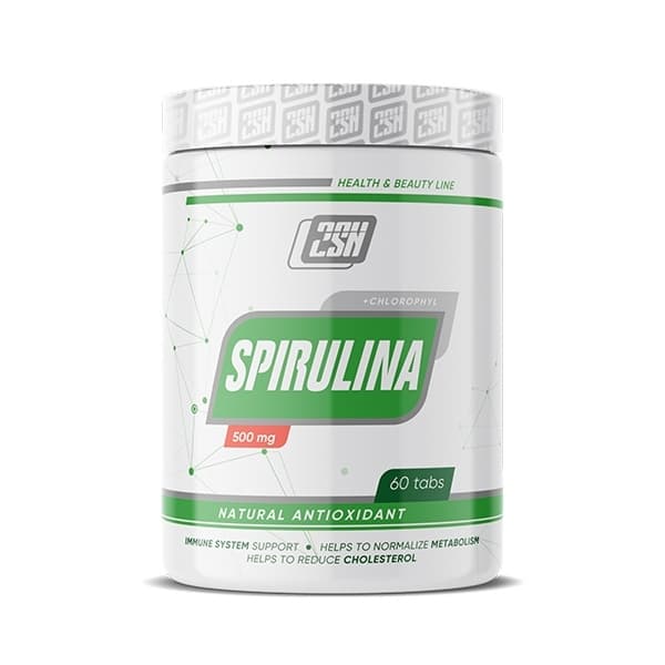 2SN Spirulina 500mg 60 tabs