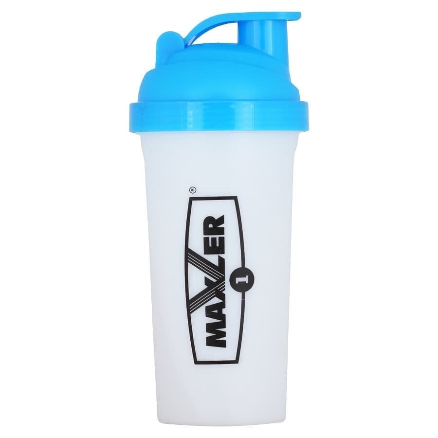 Maxler Shaker Black 700 ml - Blue - White 1-C print