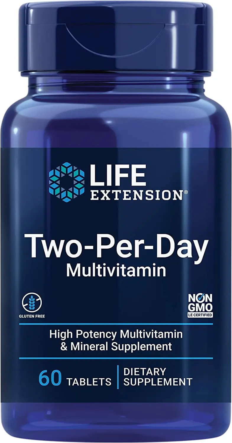 LIFE Extension Two-Per-Day Multivitamin 60 tabs