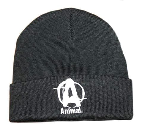 UN Animal Шапка Трикотажная черная