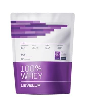 LevelUp 100% Whey 454g фото
