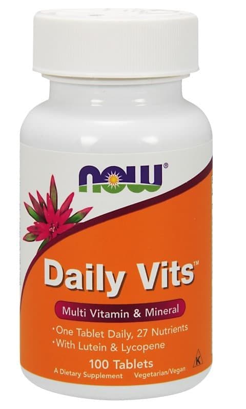 NOW Daily Vits Multi 100t