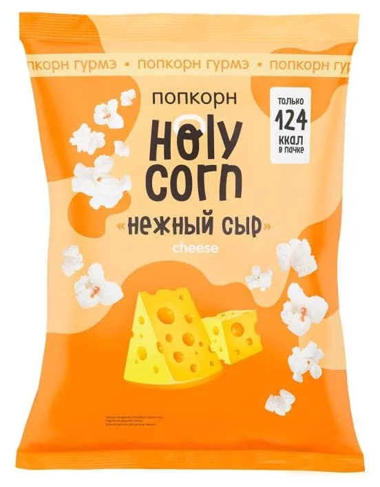 Holy Corn Кукуруза воздушная (попкорн) со вкусом "сыр" шт. фото