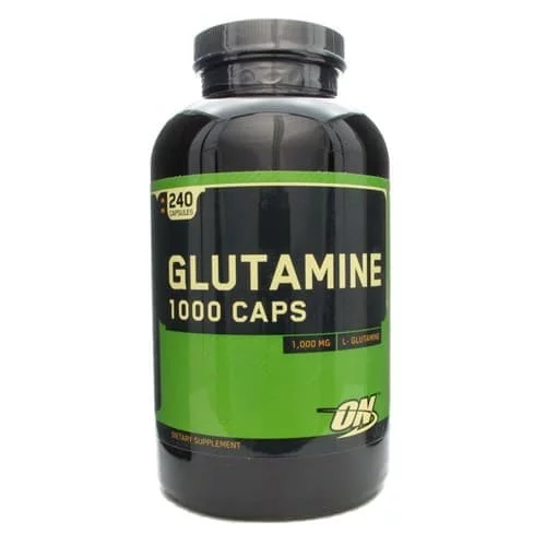 Optimum Glutamine 1000mg 240 caps фото