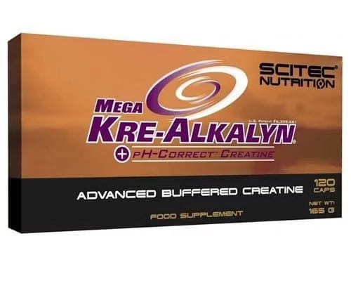 Scitec Mega Kre-Alkalyn 120 caps фото