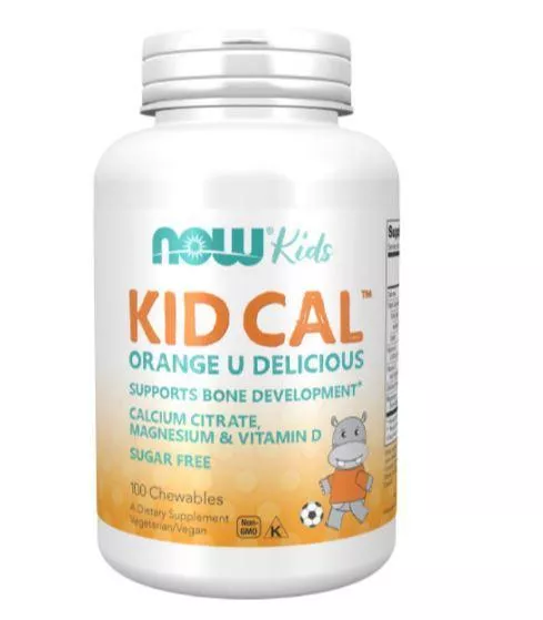 NOW Kid Calcium 100 chewables фото