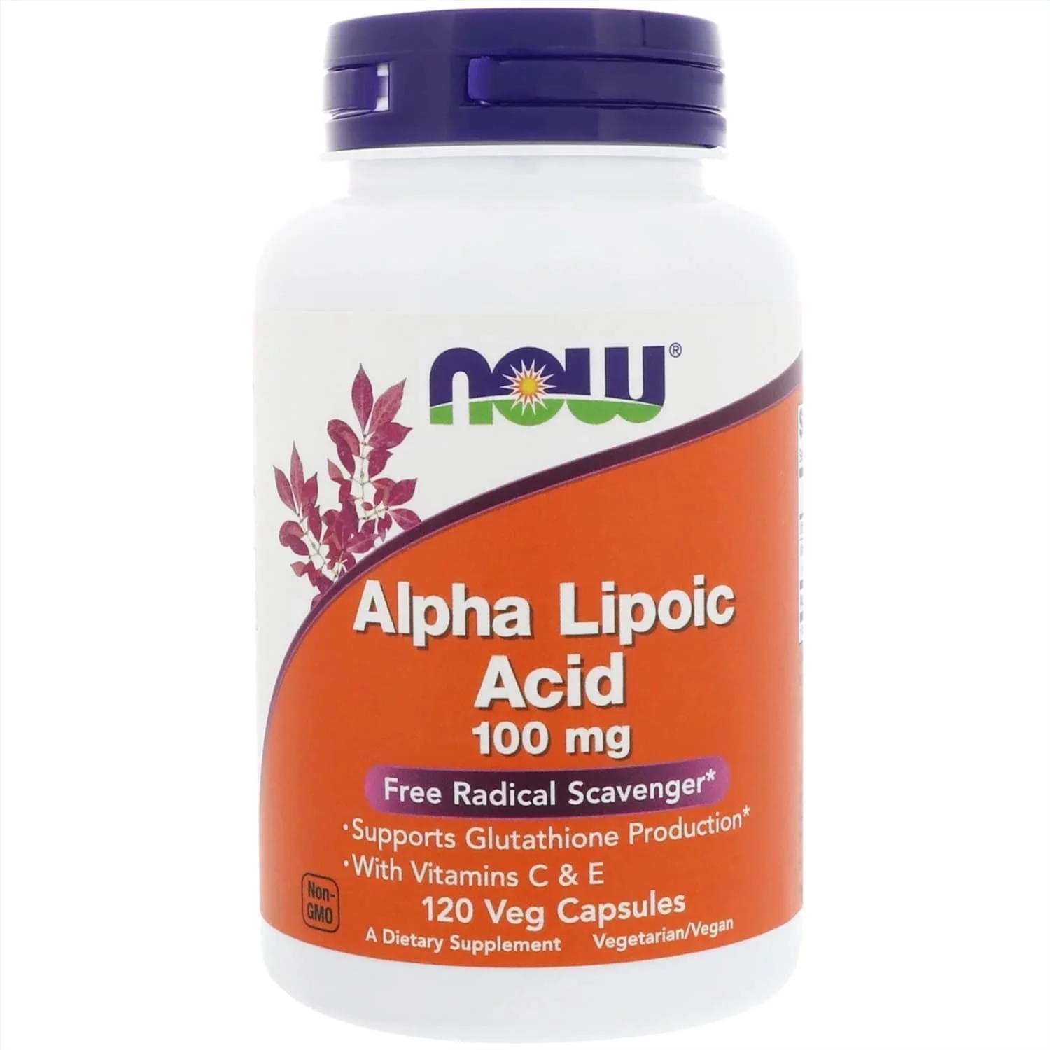 NOW Alpha Lipoic Acid 100 mg 120 caps фото
