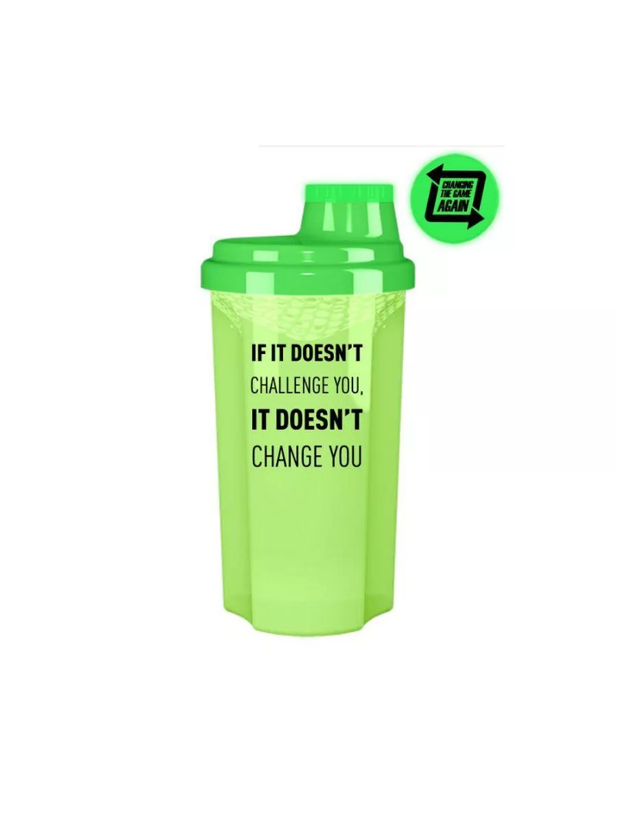 Dorian Yates Nutrition Shaker Quote 500ml (Green) фото