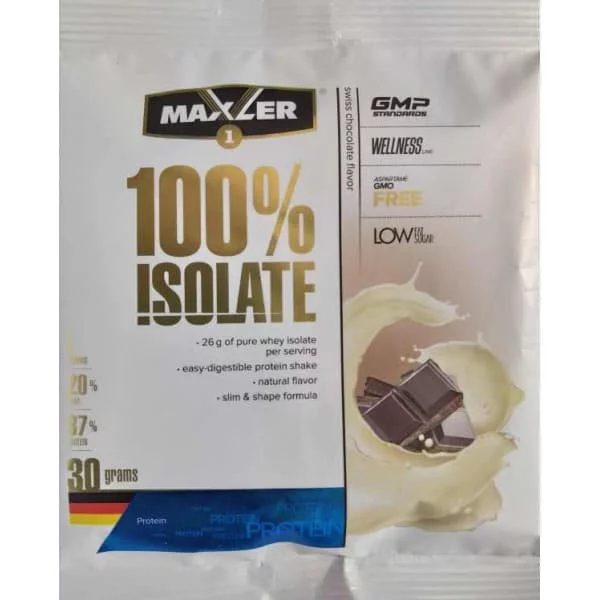 Maxler Sample 100% Isolate 1serv фото