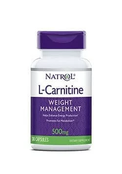 NATROL L-Carnitine 500 mg 30 caps фото